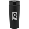 16 Oz. H2Go Fuse Tumbler - Matte Black/Black